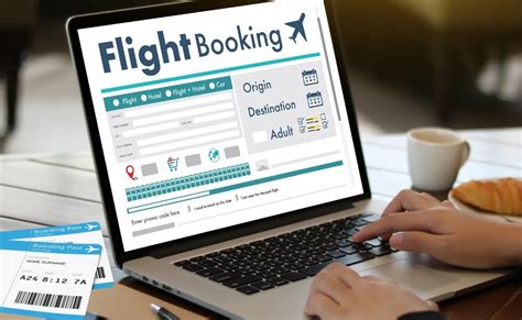 Book flight tickets online .